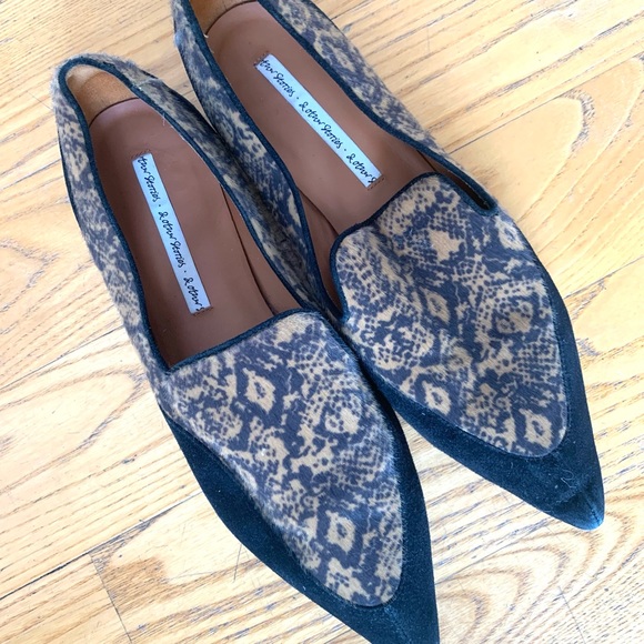 &OtherStories Pony-style Calfskin Flats In Multicolour - Picture 2 of 3